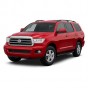 Toyota Sequoia w factory rear shade SUV 2008