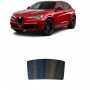 לרכב Alfa Romeo Stelvio Quadrifoglio 2020 ציפוי חלונות שחורים רב פעמי סיליקון לחלון האחורי