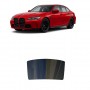 לרכב BMW M4 Four-door 2022 ציפוי חלונות שחורים רב פעמי סיליקון לחלון האחורי