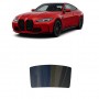 לרכב BMW M4 Two-door Coupe 2021 ציפוי חלונות שחורים רב פעמי סיליקון לחלון האחורי