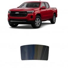 לרכב Chevrolet Colorado 2023 ציפוי חלונות שחורים רב פעמי סיליקון לחלון האחורי
