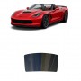 לרכב Chevrolet Corvette Convertible Z06 2019 ציפוי חלונות שחורים רב פעמי סיליקון לחלון האחורי