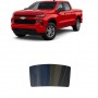 לרכב Chevrolet Silverado (New Generation) Custom 2022 ציפוי חלונות שחורים רב פעמי סיליקון לחלון האחורי