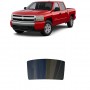 לרכב Chevrolet Silverado Crew PU 2007 ציפוי חלונות שחורים רב פעמי סיליקון לחלון האחורי