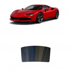 לרכב Ferrari SF90 Stadale 2021 ציפוי חלונות שחורים רב פעמי סיליקון לחלון האחורי