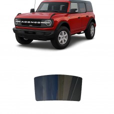לרכב Ford Bronco 4Door 2021 ציפוי חלונות שחורים רב פעמי סיליקון לחלון האחורי