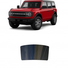 לרכב Ford BRONCO four-door 2021 ציפוי חלונות שחורים רב פעמי סיליקון לחלון האחורי