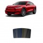לרכב Ford Mustang Mach-E 2022 ציפוי חלונות שחורים רב פעמי סיליקון לחלון האחורי