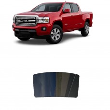 לרכב GMC Canyon Crew PU 2015 ציפוי חלונות שחורים רב פעמי סיליקון לחלון האחורי