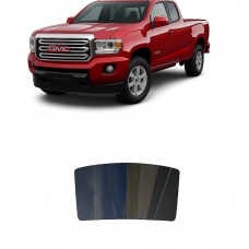 לרכב GMC Canyon Extd PU 2015 ציפוי חלונות שחורים רב פעמי סיליקון לחלון האחורי
