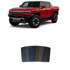 לרכב GMC HNMMER ev Pickup Edition 1 2022 ציפוי חלונות שחורים רב פעמי סיליקון לחלון האחורי