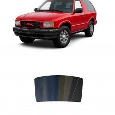 לרכב GMC Jimmy 2D 1995 ציפוי חלונות שחורים רב פעמי סיליקון לחלון האחורי