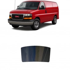 לרכב GMC Savana 2004 ציפוי חלונות שחורים רב פעמי סיליקון לחלון האחורי