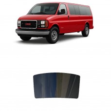 לרכב GMC Savana Extd Van 1996 ציפוי חלונות שחורים רב פעמי סיליקון לחלון האחורי