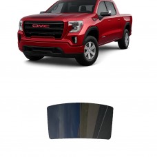 לרכב GMC Sierra 1500 Limited 2022 ציפוי חלונות שחורים רב פעמי סיליקון לחלון האחורי