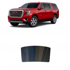 לרכב GMC YukonXL 2021 ציפוי חלונות שחורים רב פעמי סיליקון לחלון האחורי