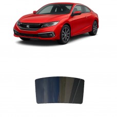 לרכב Honda Civic Coupe 2019 ציפוי חלונות שחורים רב פעמי סיליקון לחלון האחורי