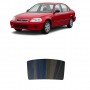 לרכב Honda Civic Sedan 1996 ציפוי חלונות שחורים רב פעמי סיליקון לחלון האחורי