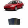לרכב Honda Civic Sedan 2001 ציפוי חלונות שחורים רב פעמי סיליקון לחלון האחורי