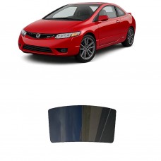 לרכב Honda Civic Si 2D Cpe 2006 ציפוי חלונות שחורים רב פעמי סיליקון לחלון האחורי