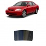 לרכב Honda Civic Two-door 2001 ציפוי חלונות שחורים רב פעמי סיליקון לחלון האחורי