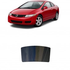 לרכב Honda Civic Two-door 2006 ציפוי חלונות שחורים רב פעמי סיליקון לחלון האחורי