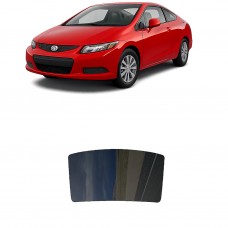 לרכב Honda Civic Two-door 2012 ציפוי חלונות שחורים רב פעמי סיליקון לחלון האחורי