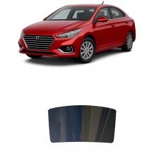 לרכב Hyundai Accent (Canada) 2018 ציפוי חלונות שחורים רב פעמי סיליקון לחלון האחורי