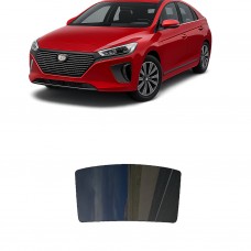 לרכב Hyundai Ioniq 2017 ציפוי חלונות שחורים רב פעמי סיליקון לחלון האחורי