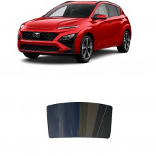 לרכב Hyundai Kona Line 2022 ציפוי חלונות שחורים רב פעמי סיליקון לחלון האחורי
