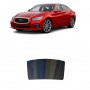 לרכב Infiniti Q50 2016 ציפוי חלונות שחורים רב פעמי סיליקון לחלון האחורי