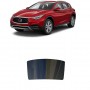 לרכב INFINITI QX30 2019 ציפוי חלונות שחורים רב פעמי סיליקון לחלון האחורי