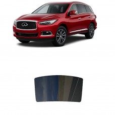 לרכב Infiniti QX60 2020 ציפוי חלונות שחורים רב פעמי סיליקון לחלון האחורי