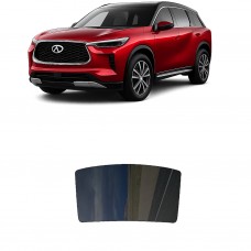 לרכב Infiniti QX60 2022 ציפוי חלונות שחורים רב פעמי סיליקון לחלון האחורי