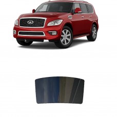 לרכב Infiniti QX80 2014 ציפוי חלונות שחורים רב פעמי סיליקון לחלון האחורי
