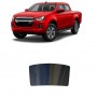 לרכב Isuzu Dmax 2021 ציפוי חלונות שחורים רב פעמי סיליקון לחלון האחורי