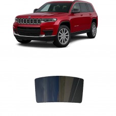 לרכב Jeep GrandCherokeeL 2021 ציפוי חלונות שחורים רב פעמי סיליקון לחלון האחורי