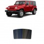 לרכב Jeep Wrangler Four-Door 2007 ציפוי חלונות שחורים רב פעמי סיליקון לחלון האחורי