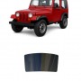 לרכב Jeep Wrangler Two-door 1987 ציפוי חלונות שחורים רב פעמי סיליקון לחלון האחורי