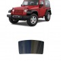 לרכב Jeep Wrangler Two-door 2007 ציפוי חלונות שחורים רב פעמי סיליקון לחלון האחורי