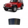 לרכב Jeep Wrangler Two-door 2009 ציפוי חלונות שחורים רב פעמי סיליקון לחלון האחורי