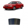 לרכב Kia Optima Sedan 2001 ציפוי חלונות שחורים רב פעמי סיליקון לחלון האחורי