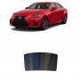 לרכב Lexus IS F Sport 300 2020 ציפוי חלונות שחורים רב פעמי סיליקון לחלון האחורי