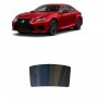 לרכב Lexus RCF 2022 ציפוי חלונות שחורים רב פעמי סיליקון לחלון האחורי