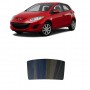 לרכב Mazda MAZDA2 Hatchback 2011 ציפוי חלונות שחורים רב פעמי סיליקון לחלון האחורי