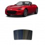 לרכב Mazda MX-5 2016 ציפוי חלונות שחורים רב פעמי סיליקון לחלון האחורי