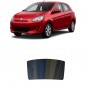 לרכב Mitsubishi Mirage Hatchback 2014 ציפוי חלונות שחורים רב פעמי סיליקון לחלון האחורי
