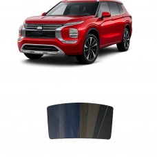 לרכב Mitsubishi Outlander Phev GT 2022 ציפוי חלונות שחורים רב פעמי סיליקון לחלון האחורי