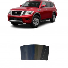 לרכב Nissan Armada SUV 2017 ציפוי חלונות שחורים רב פעמי סיליקון לחלון האחורי