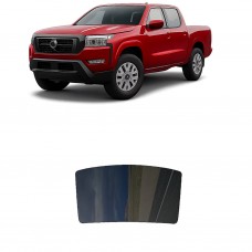 לרכב Nissan Frontier CrewPickup 2022 ציפוי חלונות שחורים רב פעמי סיליקון לחלון האחורי